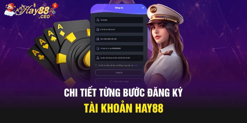 Các bước đăng ký thành viên